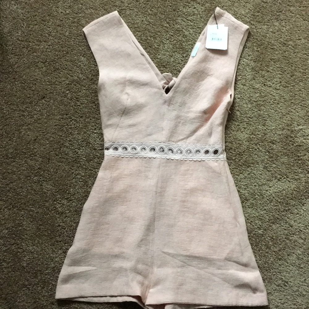Brand New Sandro Blush Playsuit (size 36)